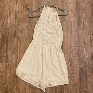 White Romper
